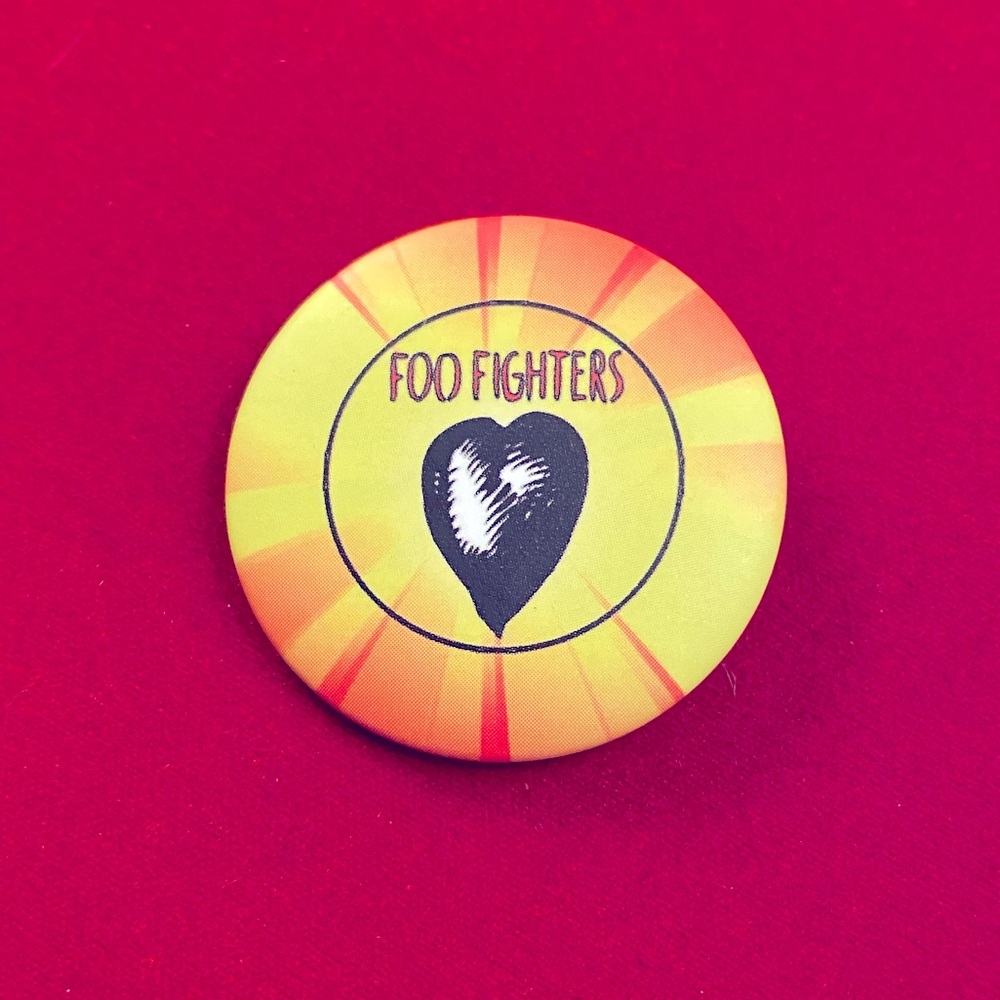 Vintage foo fighters pin